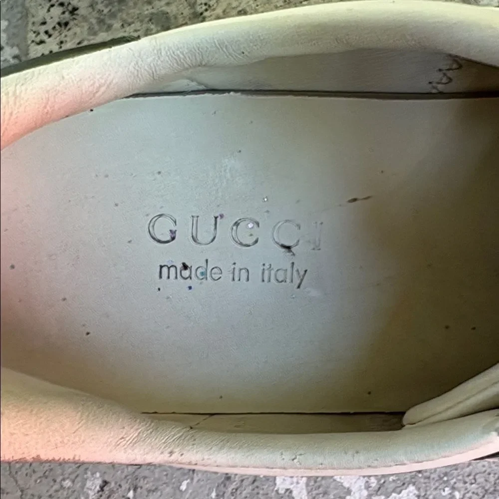 Gucci ace men’s sneakers with Gucci band star logo